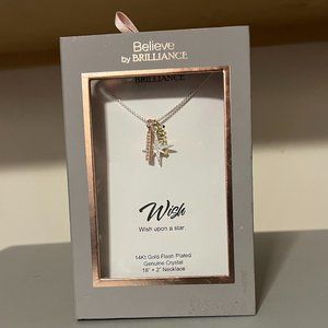 Believe by Brilliance Wish Upon A Star Necklace